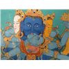 Image 3 : Buddhist & Hindu Silk Screen Scroll Tapestry w/Shiva
