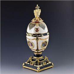 Imperial Eagle Faberge Style Egg