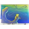 Image 1 : Orig SpongeBob Animation Cel, Background Don't Jump!