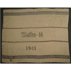 WWII Nazi Waffen SS Hospital Blanket 1941