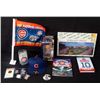 Image 1 : Chicago Cubs Lot- Mug Pins Bobble Head Book Hat Photo