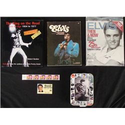 3 Elvis Books King on the Road, Tribute, Then & Now, CD