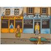 Image 2 : E Delcroy Signed Art Print Paris Street Scene