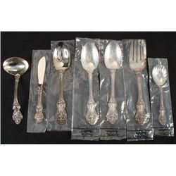 7 Pc Reed & Barton Silver Plated Serving Set