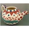 Image 2 : Lynn Morris Art Pottery Tea Pot Teapot Signed
