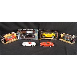 6 1/24 and 1/18 Die Cast Cars Motor Max Revell Masito
