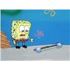 Image 2 : Orig SpongeBob Production Cel & Background Barbells