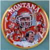 Image 1 : Robert Tanenbaum Joe Montana Collectors Plate KC Chiefs