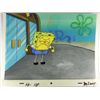 Image 1 : Original SpongeBob Animation Cel, Background Steamed