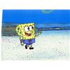 Image 2 : Orig SpongeBob Animation Cel & Background Walking