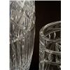 Image 2 : 2 Elegant Glass Vases, Small & Large 13"