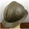 Image 2 : WWII French Adrian Helmet w/ Artillery Insignia