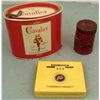 Image 1 : 3 Vintage Cigarettes, Snuff Tins Cavalier, Red Top, TWA
