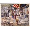 Image 1 : Vadik Suljakov Paris Cafe Art Print Poster