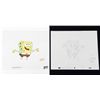 Image 1 : SpongeBob Original Production Cel w/ Drawing Hey!