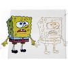 Image 2 : SpongeBob Original 2 Layer Production Cel w/ Drawing