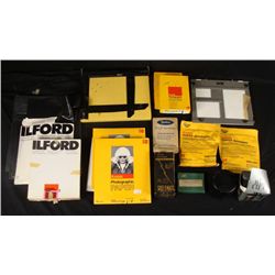 Vintage Photographic Lot Detol, Enlarging Meter, Paper