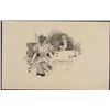 Image 2 : Charles Gibson Girl Orig Book Print 1896 CHEER UP GIRLS