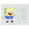 Image 2 : SpongeBob Original Big Production Cel w/ Drawing