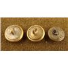 Image 2 : 3 Civil War Naval Original Gilt Buttons Horstmann Bros