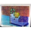 Image 1 : Orig SpongeBob Production Cel & Background -Shoes On