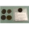 Image 1 : 5 Ancient Roman Coins Constans Constantius II Valens