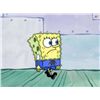 Image 2 : Original SpongeBob Animation Cel, Background Weird Face