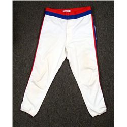 1988 Game Worn Chicago Cubs Rawlings Road Pants