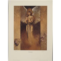 The Sword Ray Lago Print Art Wings Angel