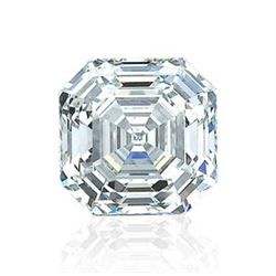 8 carat Asscher Cut VVS1 Color H BIANCO diamonde