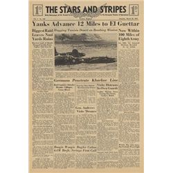 STARS AND STRIPES Newspaper Dated March 20 1943