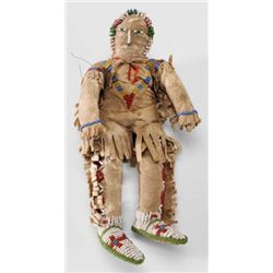 MWF1305 Native American Beaded Doll American (
