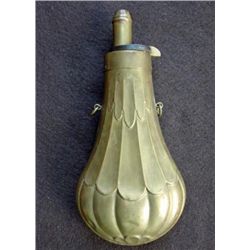 Powder Flask depicting Ornate Pattern