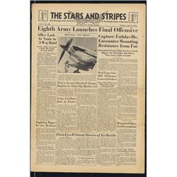 STARS AND STRIPES Newspaper Dated April 22 1943