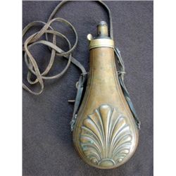 Powder Flask depicting Ornate Pattern