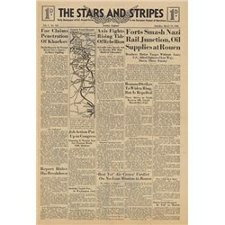 STARS AND STRIPES Newspaper Dated March 13 1943