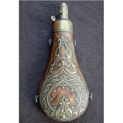 Powder Flask depicting Ornate Pattern