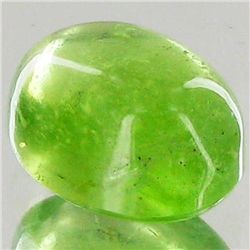 7.3ct Clean Green Peridot Cabochon  (GEM-43544)