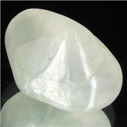 34.4ct Prehnite Freeform Cabochon (GEM-34018)