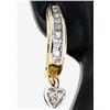 15.6twc Diamond 10k Gold Earrings (JEW-3391)