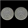 Image 1 : 1963D/G Germany 1 Mark Hi Grade RARE 2 Pcs (COI-8160)