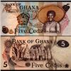Image 1 : 1977 Ghana 5 Cedi Note Crisp Unc (CUR-07079)