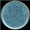 Image 2 : 1996 Brazil 10c ERROR AU (COI-10342)