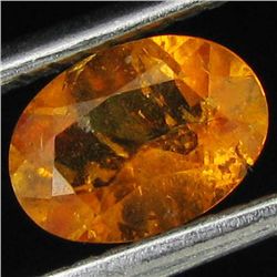0.65ct Mandarin Fire Orange Clinohumite Oval (GEM-44004)