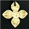 Image 2 : Tibet Handfcarved Bone Pendant Choker Necklace (ANT-1324)