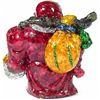 Image 2 : 550ct. Ruby & Topaz Chinese Happy Buddha Statue (GEM-4898)