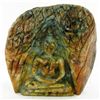 Hand Carved Burma Jade Thai Buddha (ANT-1911)