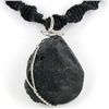 Tibet Tektite Bone Bead Choker Necklace (JEW-3217)