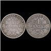 Image 2 : 1876A/D Germany 1M VF 2Pcs (COI-9889)