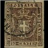 Image 1 : 1860 Tuscany 10c Stamp (STM-0905)